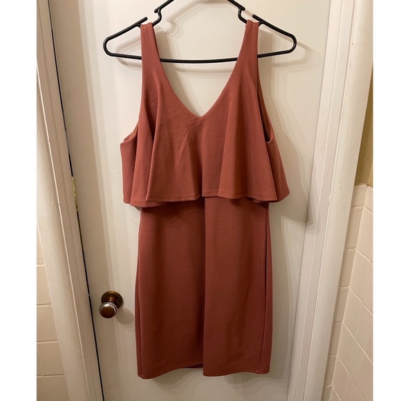 Gianni Bini Body Con Dress, Salmon color - Picture 3 of 5